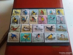Ausztrál madarak bélyegeken