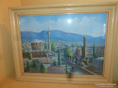 Berta Gy. festmény  /  Szarajevo