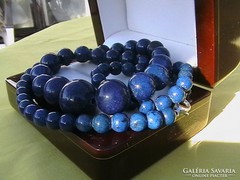 Lapis lazuli gyöngysor 