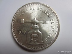 Mexikó peso 1979 ezüst 0.925 AG silver 1oz uncia szín, 33,6g
