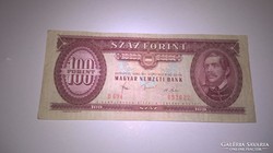 1980-as  100 Forint,eltolódott nyomat!