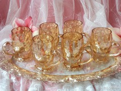 Talpas kézműves poharak