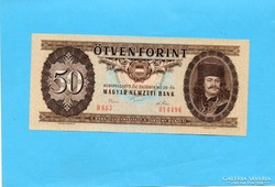 Hajtatlan  !!!! Unc !!!!  50 Forint 1975
