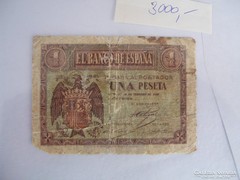 Spanyolország 1 Peso 1938.