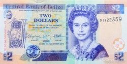 Beliz 2 Dollar 2011 UNC 