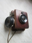 Antik telefon alállomás. 1911. Nem replika !