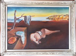 Salvador Dalí: Az emlékezés állandósága. Reprodukció.