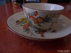 Meisseni virágmintás régi csésze és csészealj