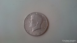 Kennedy fél dollár 1969