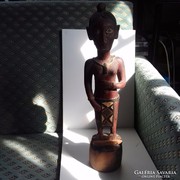 Afrikai "Baga" (Guinea) szobor (régi, autentikus)