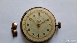 Katonai chronograph -stoper antik óra szerkézet-hatláppal-