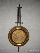 Spring wall clock pendulum