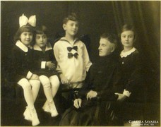0L865 Jelzett művészi családi fotográfia 1931