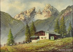 0M245 K.H. Boese : Alpesi táj 
