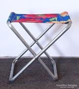 0M280 Retro virágmintás alumínium kemping szék
