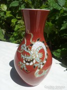 WALLENDORFI SÁRKÁNYOS VÁZA, 18 cm