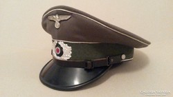 Repró Wehrmacht tisztesi tanyérsapka