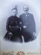 Házaspár 1920-ból -foto Gaberfeld K.műtermi 