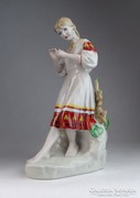 0M667 Nagy méretű orosz porcelán szobor 29.5 cm