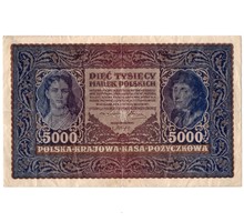 Lengyelország 5000 Márka, 1920