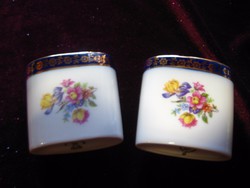 PM  ovális porcelán tartók