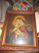 XIX. századi Szűz Mária festmény