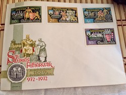 1000-Year Anniversary of Székesfehérvár First Day Cover from 1972