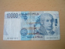 OLASZ 10000 LÍRA 1984 A.VOLTA