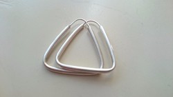 Ezüst háromszög alakú fülbevaló 925 