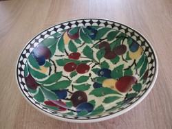 Antik porcelán szűrőtál oroszlán lábakkal