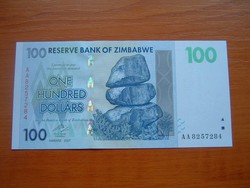 ZIMBABWE 100 DOLLÁR 2007 UNC