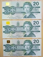 Sorkövető Kanadai 20 dollár
