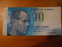 10 finn márka 1986