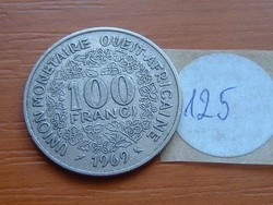 NYUGAT AFRIKAI ÁLLAMOK 100 FRANK FRANCS 1969 (a) FAO  125.