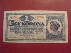 Nagyon szép 1 korona 1920