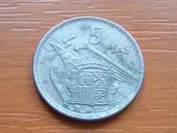 SPANYOL 5 PESETA 1957 (58)
