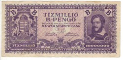 Tizmillió b-pengő 1946