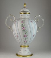 0N642 Nagy méretű Hollóházi porcelán váza 42.5 cm