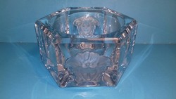 Rosenthal versace medusa crystal ashtray ashtray