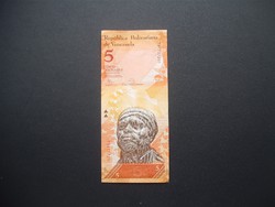 5 bolivar 2014 Venezuela