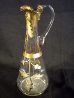 L010 Antik fújt szakított üveg kiöntő
