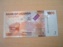 UGANDA 1000 SHILLING 2010