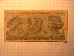 500 Líra Olaszország 1966 !!