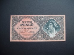1000 pengő 1945  UNC !!!