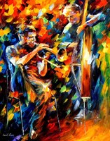Leonid Afremov (1955-): Jazz duo