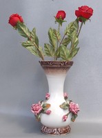 Bassano olasz  kerámia váza