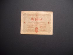 ​5 forint 1848 Kossuth bankó 09