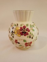 Zsolnay Pillangós Gömb váza