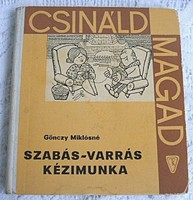 AKCIÓ!!! SZABÁS -VARRÁS KÉZIMUNKA KÖNYV 1968
