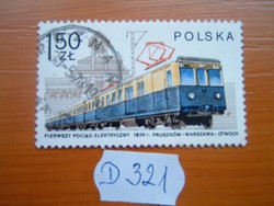 LENGYELORSZÁG 1,50 ZL. 1978 Történelmi mozdonyok D321